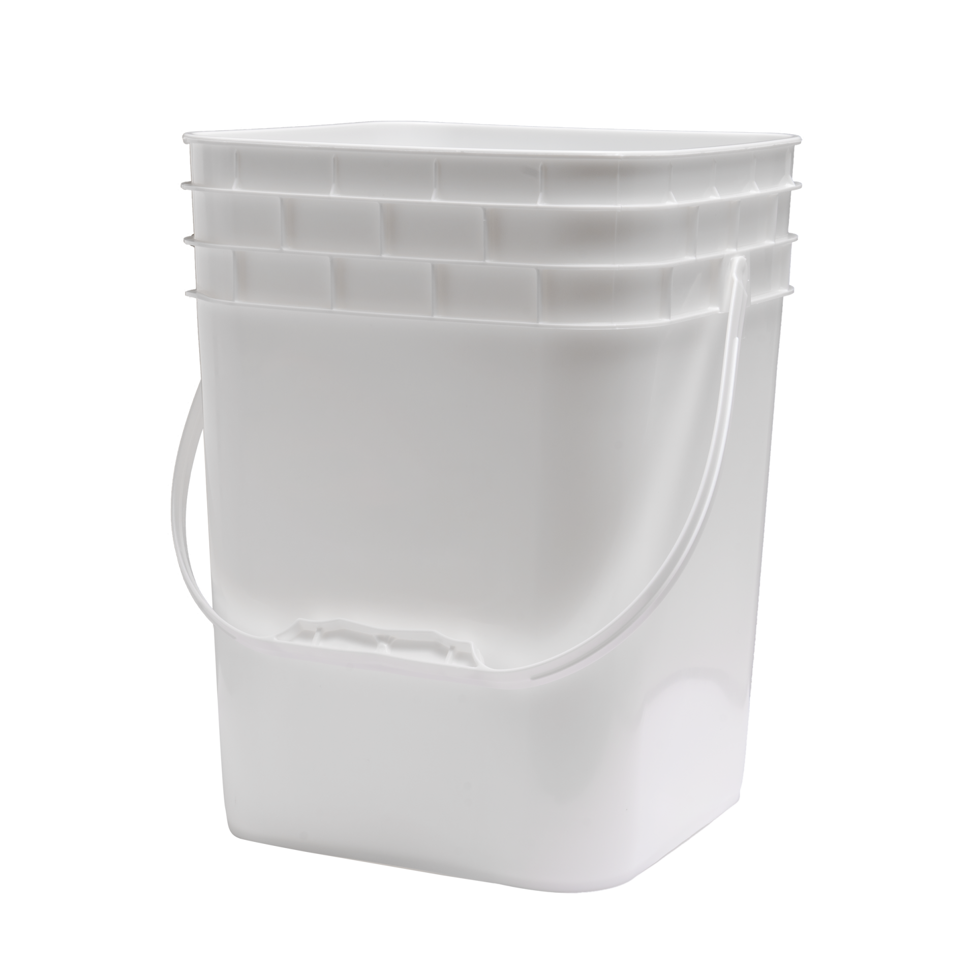 Plastic bucket square